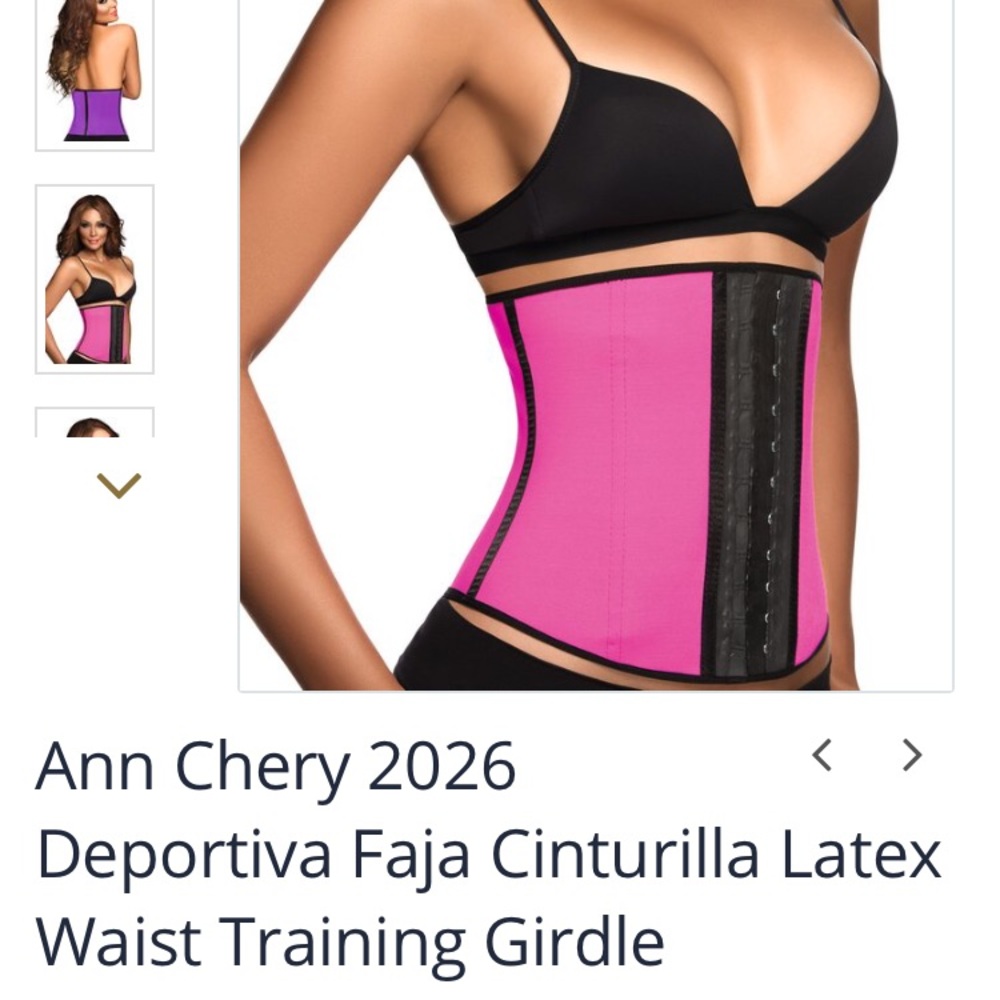 Ann Cherry Pink Waist Trainer XS